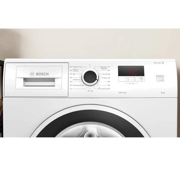 MÁQUINA DE LAVAR ROUPA BOSCH - WGE03200ES 